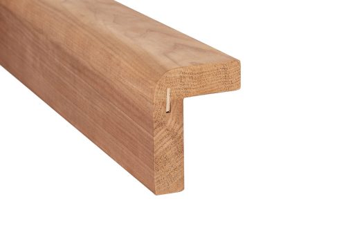 Szauna ergonomikus padhomlok elem thermowood nyár 1500mm , 1/db