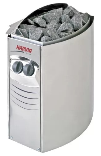 Harvia Vega BC80 Steel 8kW HCB800400S szaunakályha beépített vezérléssel